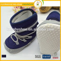 Fábrica de los zapatos de China Algodón negro dentro del fahsion zapatos ortopédicos lindos del cargador de los zapatos del bebé para el bebé